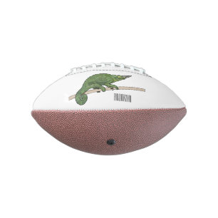 Jackson's chameleon cartoon illustration american football