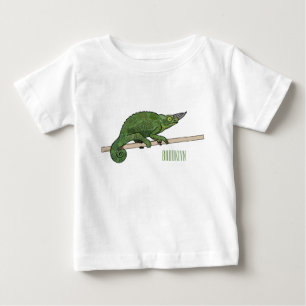 Jackson's chameleon cartoon illustration baby T-Shirt