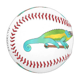 Jackson's chameleon cartoon illustration baseball
