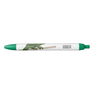 Jackson's chameleon cartoon illustration black ink pen