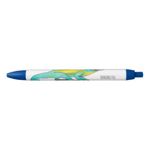 Jackson's chameleon cartoon illustration black ink pen