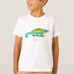 Jackson's chameleon cartoon illustration T-Shirt