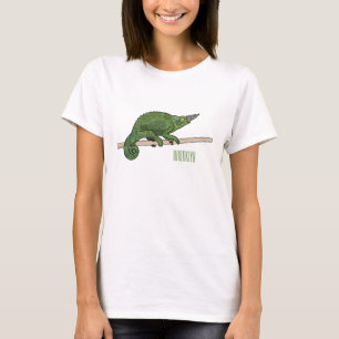 Jackson's chameleon cartoon illustration T-Shirt