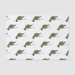 Jackson's chameleon cartoon illustration tissue paper
