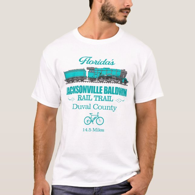 Jacksonville Baldwin Rail Trail (RT2) T-Shirt (Front)