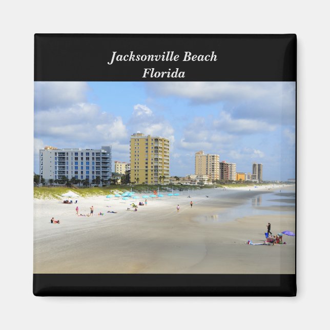 Jacksonville Beach, Florida  Magnet (Front)