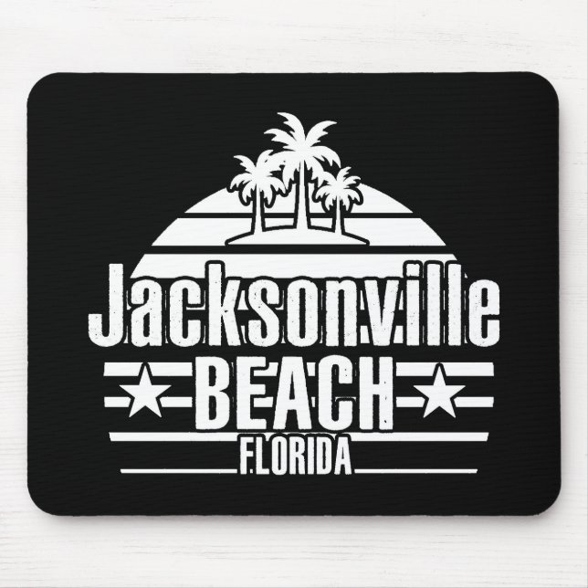 Jacksonville Beach Mouse Mat (Front)
