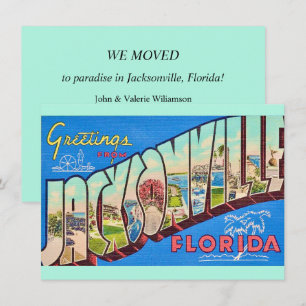 Jacksonville FL Moving Announcement