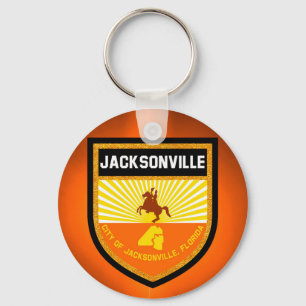 Jacksonville  Flag Key Ring
