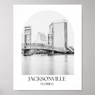 Jacksonville Florida Arch Photo Print