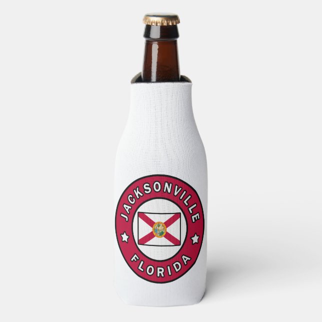 Jacksonville Florida Bottle Cooler (Bottle Front)
