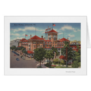 Jacksonville, Florida - Exterior View of Hotel