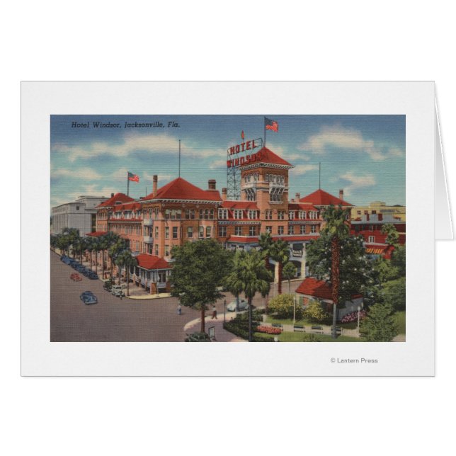 Jacksonville, Florida - Exterior View of Hotel (Front Horizontal)