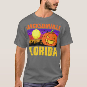 Jacksonville Florida Happy Halloween Party Local C T-Shirt