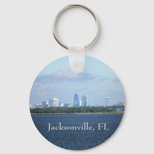 Jacksonville, Florida Keychain (Front)