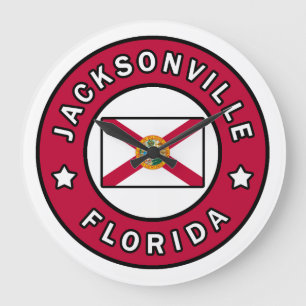 Jacksonville Florida Large Clock