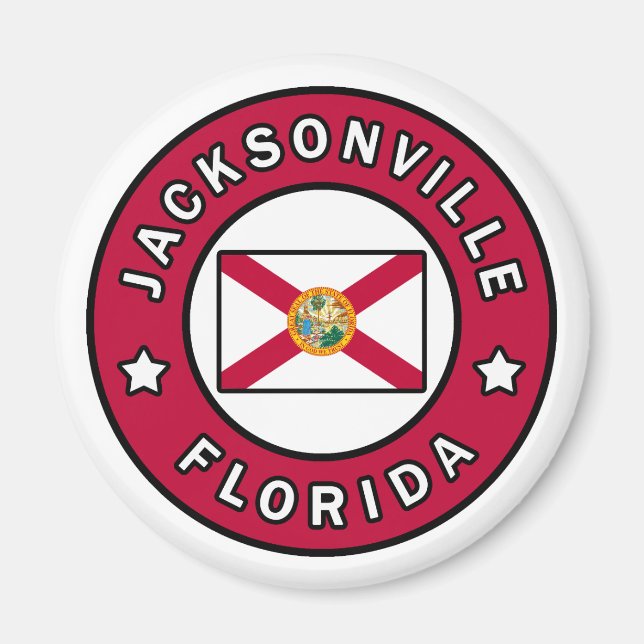 Jacksonville Florida Magnet (Front)