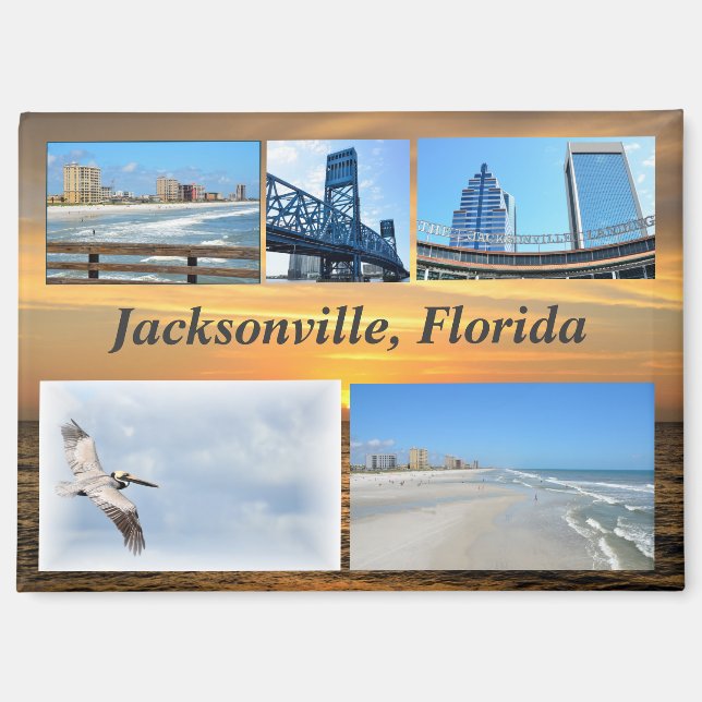 Jacksonville, Florida Magnet (Front)
