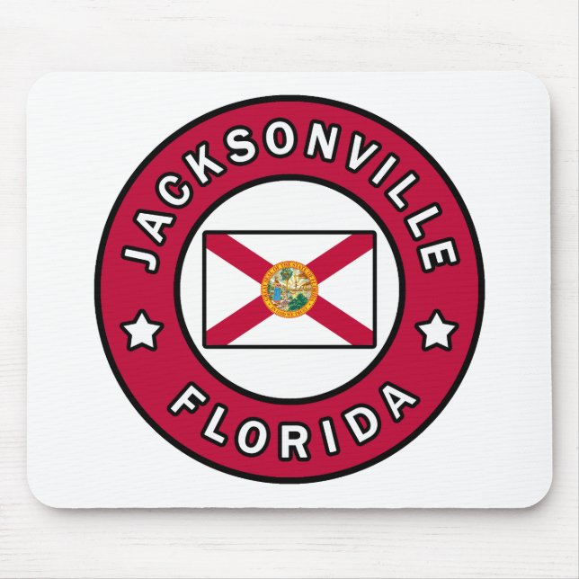 Jacksonville Florida Mouse Mat (Front)