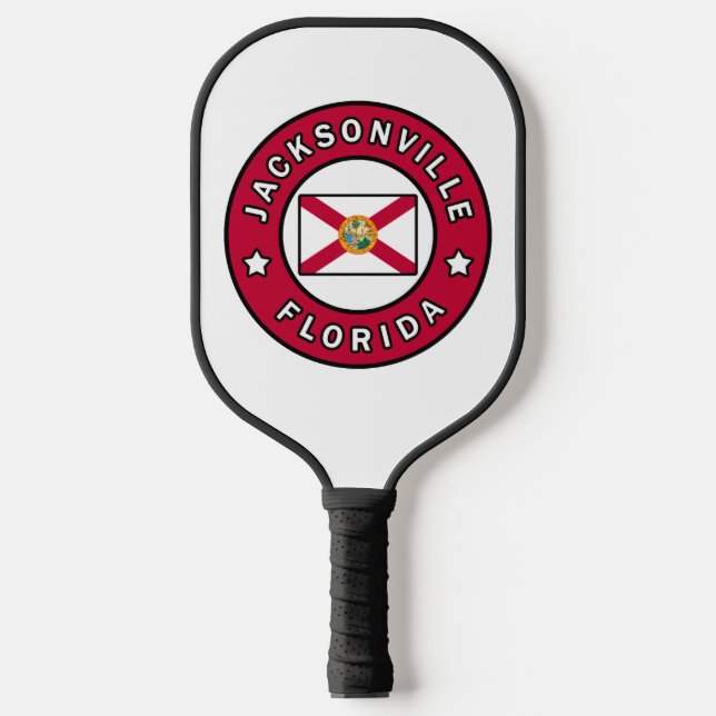 Jacksonville Florida Pickleball Paddle (Front)