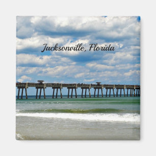 Jacksonville, Florida Pier Magnet