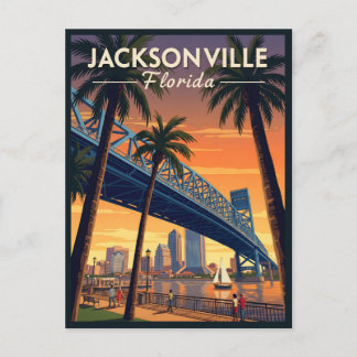 Jacksonville Florida Postcard