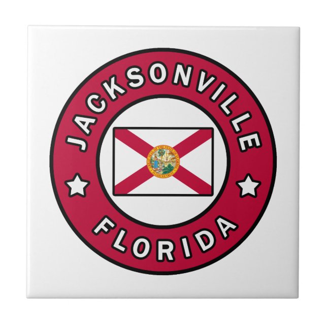 Jacksonville Florida Tile (Front)