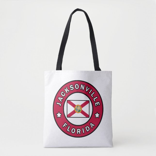 Jacksonville Florida Tote Bag (Front)