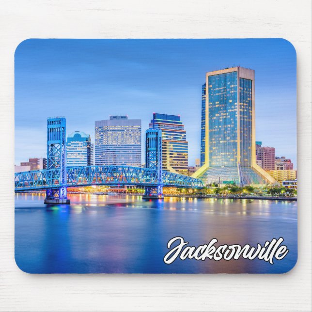 Jacksonville, Florida, United States Mouse Mat (Front)