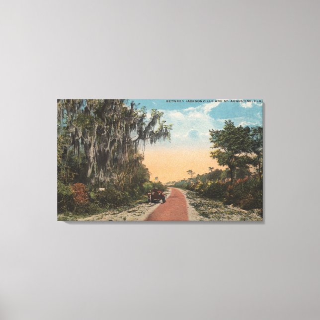 Jacksonville, Florida - View of John Anderson Canvas Print (Front)