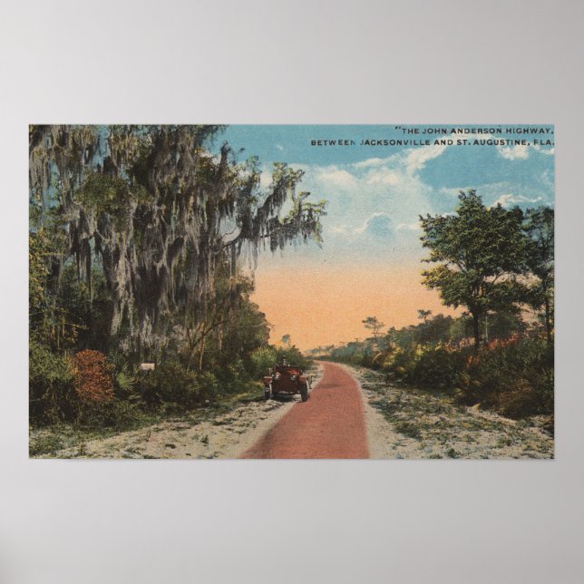 Jacksonville, Florida - View of John Anderson Poster (Front)