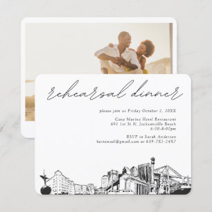 Jacksonville Rehearsal Invite Enclosure Card