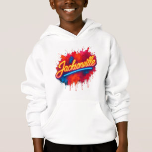 Jacksonville Retro Neon Street Art Design