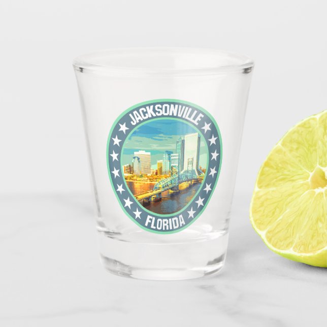 Jacksonville                                       shot glass (Front)
