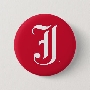 Jacksonville State University Classic JSU Letter 6 Cm Round Badge