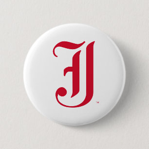 Jacksonville State University Classic JSU Letter 6 Cm Round Badge