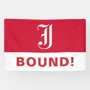 Jacksonville State University Classic JSU Letter Banner
