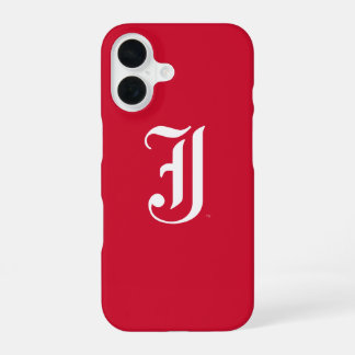 Jacksonville State University Classic JSU Letter iPhone 16 Case