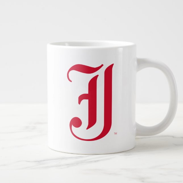 Jacksonville State University Classic JSU Letter Large Coffee Mug (Right)
