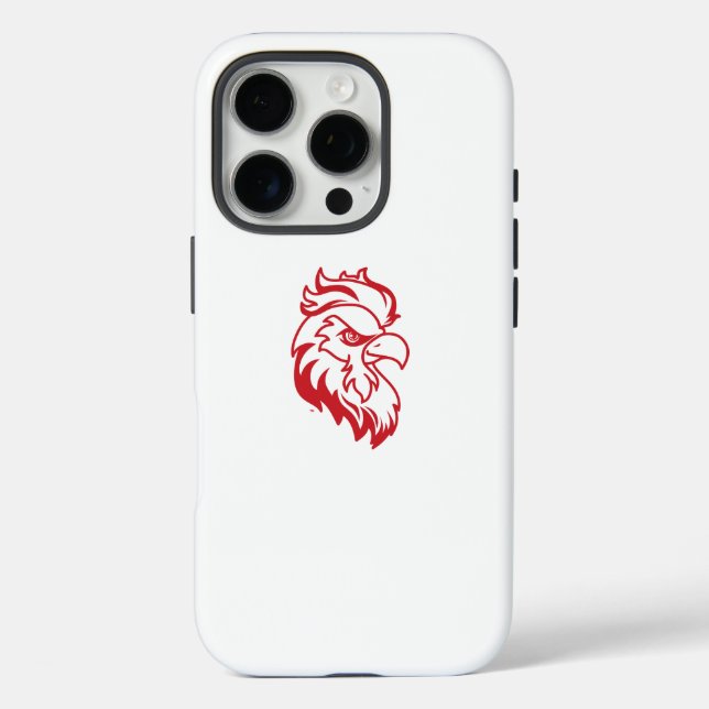 Jacksonville State University Gamecocks Red Eagle Case-Mate iPhone Case (Back)