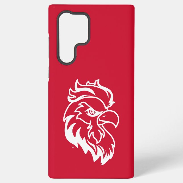 Jacksonville State University Gamecocks Red Eagle Samsung Galaxy S22 Ultra Case (Back)