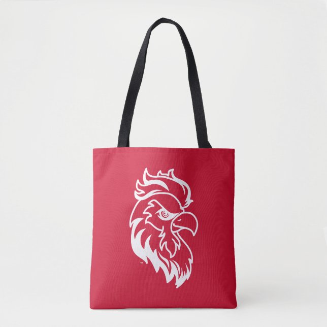 Jacksonville State University Gamecocks Red Eagle Tote Bag (Front)