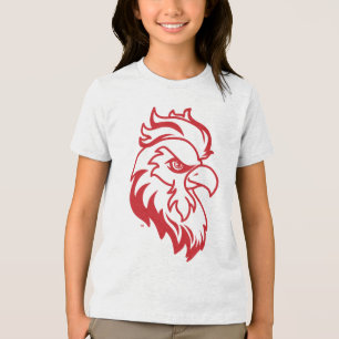 Jacksonville State University Gamecocks Red Eagle Tri-Blend Shirt