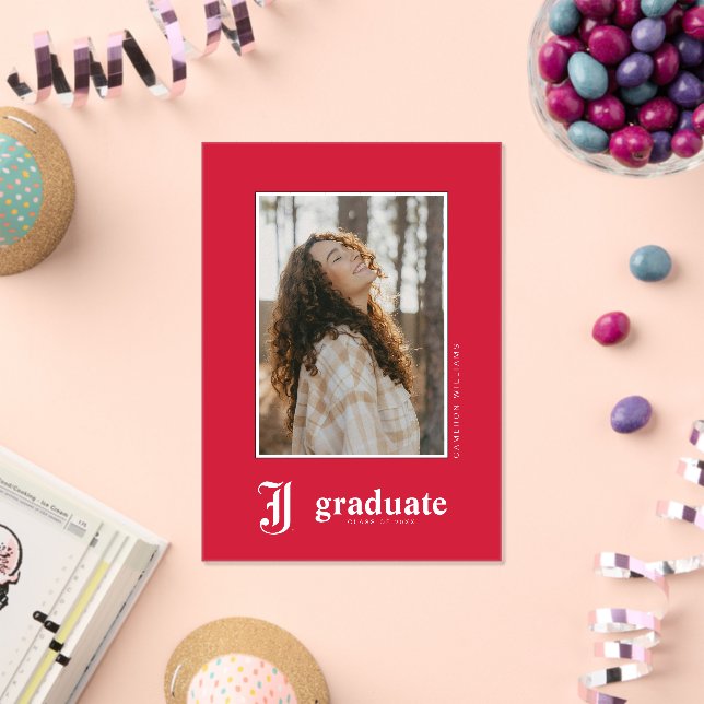 Jacksonville State University Graduation Acrylic Invitations (Insitu (Celebration))
