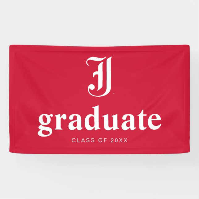Jacksonville State University Graduation Banner (Horizontal)