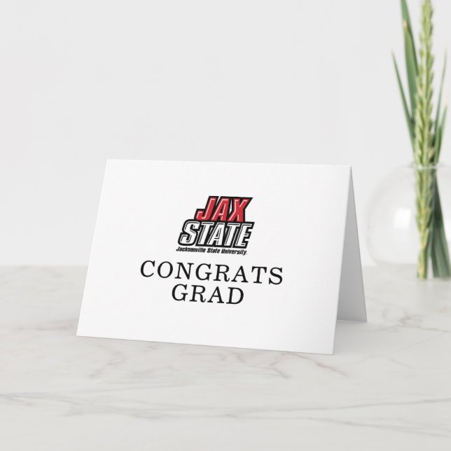Jacksonville State University Graduation Card (Front)