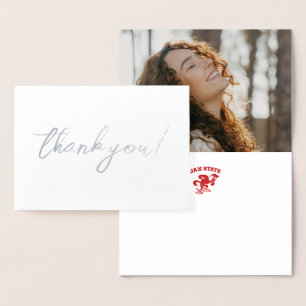 Jacksonville State University Graduation Foil Card