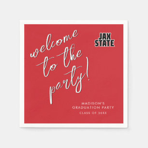 Jacksonville State University Graduation Napkin