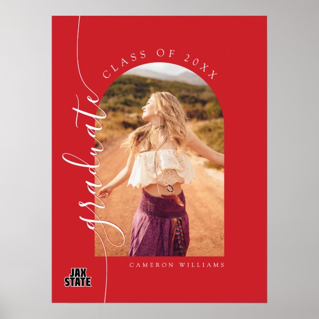 Jacksonville State University Graduation Poster (Front)