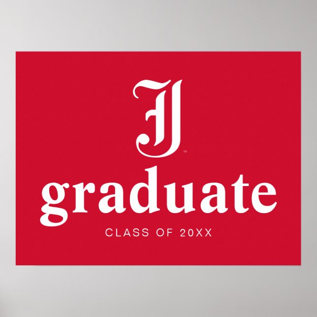 Jacksonville State University Graduation Poster (Front)